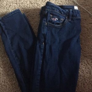 Dark blue hollister jeans!